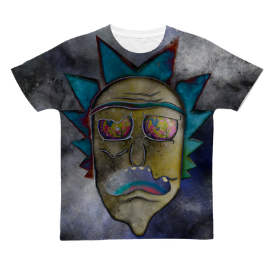 Wrekked - Rick and Morty Inspired Collection Classic Sublimation Adult T-Shirt