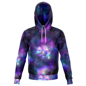 Space Apparel | Purple Nebula - AOP Hoodie