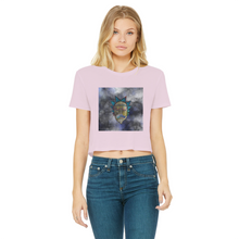 Load image into Gallery viewer, Wrekked - Rick and Morty Inspired Collection Classic Women's Cropped Raw Edge T-Shirt