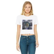 Load image into Gallery viewer, Wrekked - Rick and Morty Inspired Collection Classic Women's Cropped Raw Edge T-Shirt