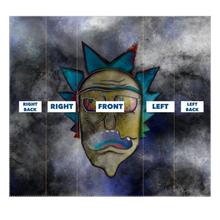 Load image into Gallery viewer, Wrekked - Rick and Morty Inspired Collection Sublimation Neck Gaiter