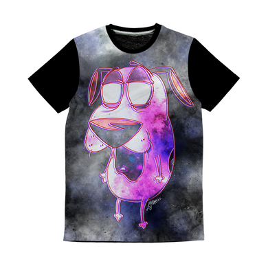 Trippy Dawg Stoopid Dawg Sublimation Panel T-Shirt