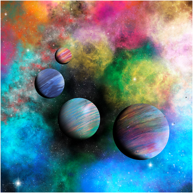 Ubirin Planetary System - Giclee Prints