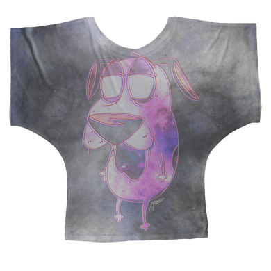Trippy Dawg Sublimation Batwing Top