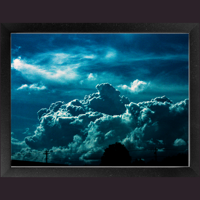 Cloudy Ohio Day - Framed Art Print