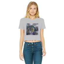 Load image into Gallery viewer, Wrekked - Rick and Morty Inspired Collection Classic Women's Cropped Raw Edge T-Shirt
