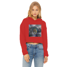 Load image into Gallery viewer, Wrekked - Rick and Morty Inspired Collection Ladies Cropped Raw Edge Hoodie