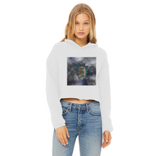 Load image into Gallery viewer, Wrekked - Rick and Morty Inspired Collection Ladies Cropped Raw Edge Hoodie