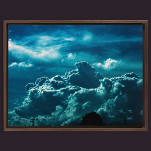 Cloudy Ohio Day - Framed Floating Art