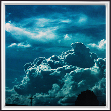 Load image into Gallery viewer, Cloudy Ohio Day - Framed Floating Art