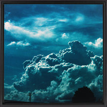 Load image into Gallery viewer, Cloudy Ohio Day - Framed Floating Art