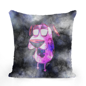 Trippy Dawg Sequin Cushion Cover