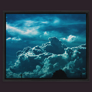 Cloudy Ohio Day - Framed Floating Art