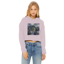 Load image into Gallery viewer, Wrekked - Rick and Morty Inspired Collection Ladies Cropped Raw Edge Hoodie