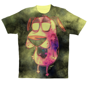 Trippy Dawg Sublimation Performance Adult T-Shirt