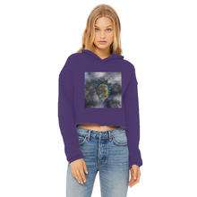 Load image into Gallery viewer, Wrekked - Rick and Morty Inspired Collection Ladies Cropped Raw Edge Hoodie