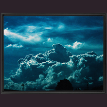 Load image into Gallery viewer, Cloudy Ohio Day - Framed Floating Art