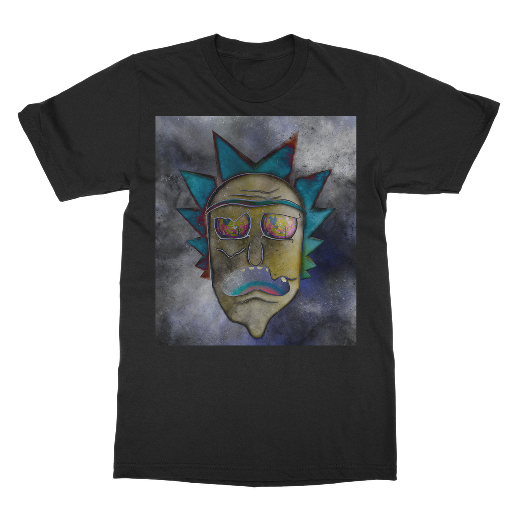 Wrekked - Rick and Morty Inspired Collection Classic Adult T-Shirt Printed in UK