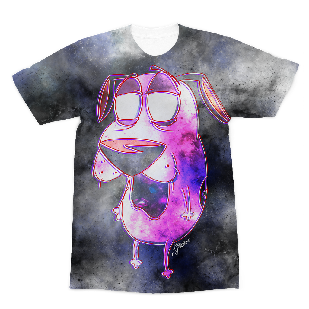 Trippy Dawg Premium Sublimation Adult T-Shirt