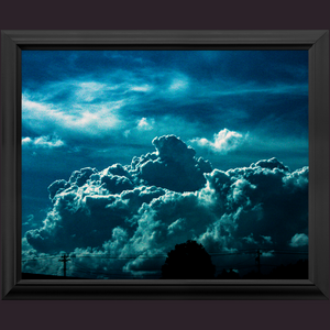 Cloudy Ohio Day - Framed Art Print