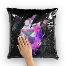 Load image into Gallery viewer, Trippy Dawg Sequin Cushion Cover