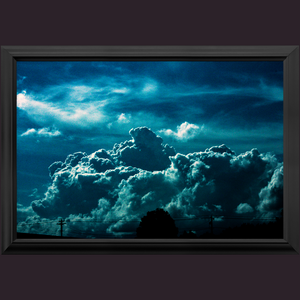 Cloudy Ohio Day - Framed Art Print