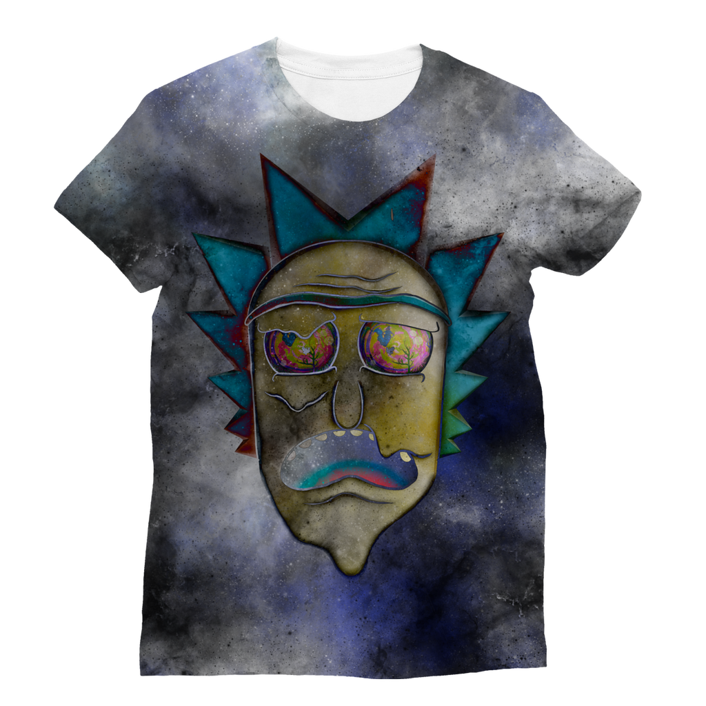 Wrekked - Rick and Morty Inspired Collection Classic Sublimation Women's T-Shirt