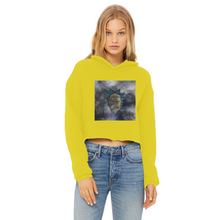 Load image into Gallery viewer, Wrekked - Rick and Morty Inspired Collection Ladies Cropped Raw Edge Hoodie