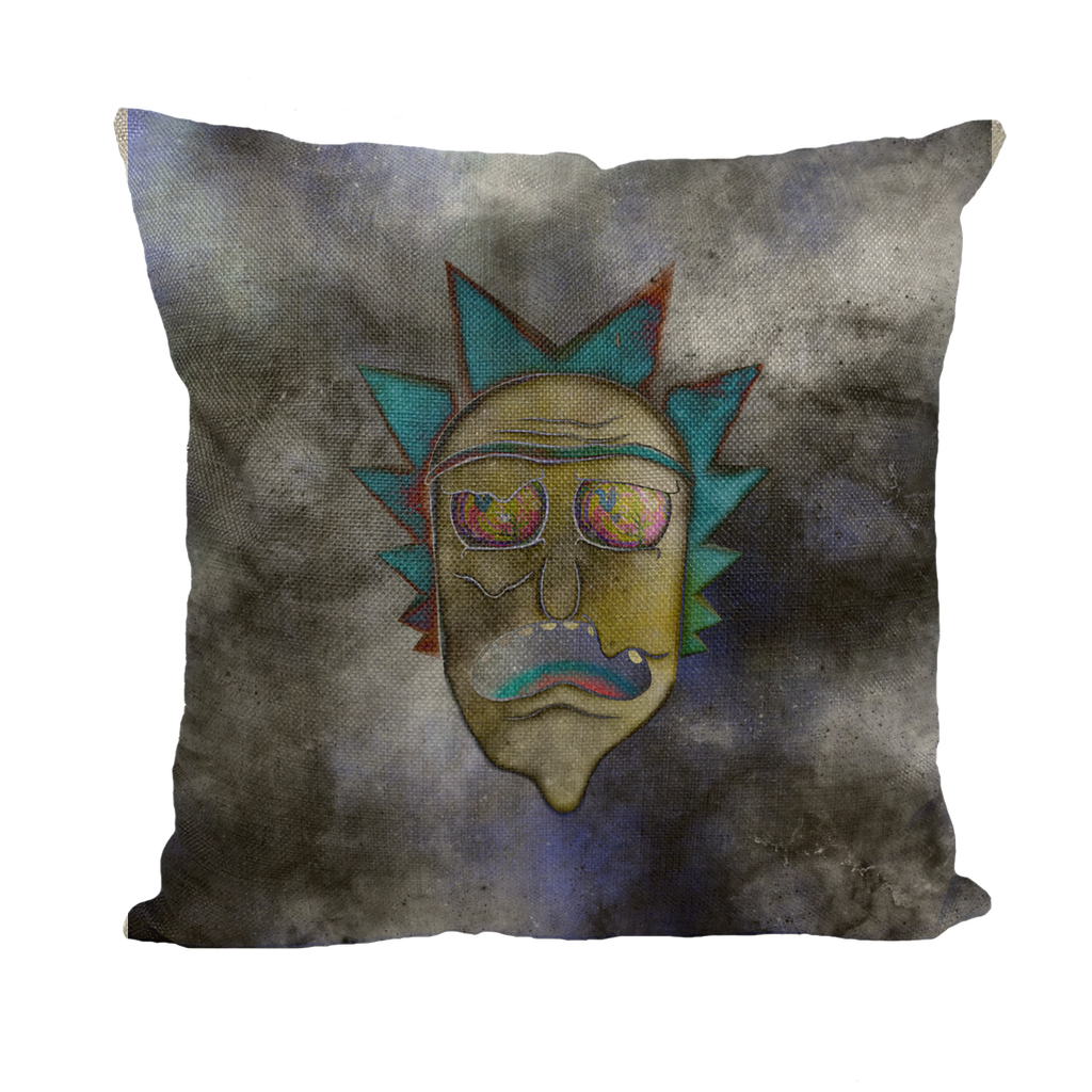 Wrekked - Rick and Morty Inspired Collection Throw Pillows