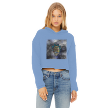 Load image into Gallery viewer, Wrekked - Rick and Morty Inspired Collection Ladies Cropped Raw Edge Hoodie