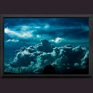 Cloudy Ohio Day - Framed Art Print