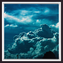 Load image into Gallery viewer, Cloudy Ohio Day - Framed Floating Art