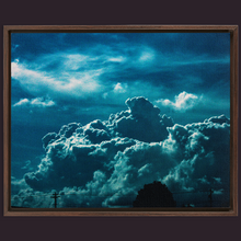 Load image into Gallery viewer, Cloudy Ohio Day - Framed Floating Art