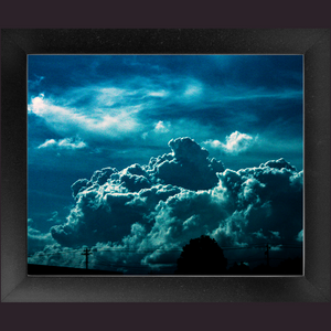 Cloudy Ohio Day - Framed Art Print