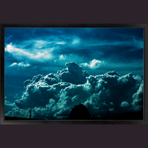 Cloudy Ohio Day - Framed Art Print