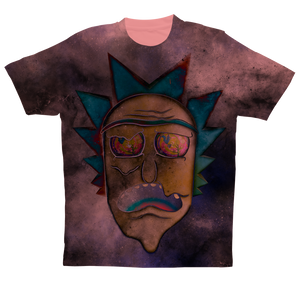 Wrekked - Rick and Morty Inspired Collection Sublimation Performance Adult T-Shirt