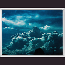 Load image into Gallery viewer, Cloudy Ohio Day - Framed Floating Art