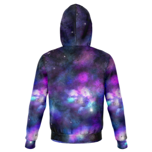 Space Apparel | Purple Nebula - AOP Hoodie