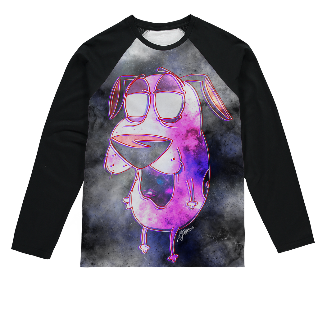 Trippy Dawg Sublimation Baseball Long Sleeve T-Shirt