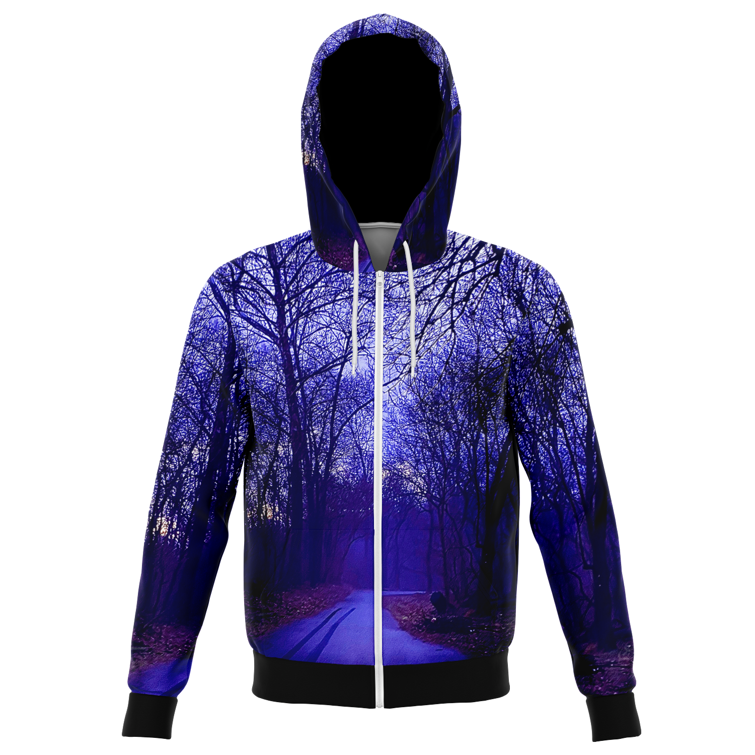 Supreme Shop Hooded Sweatshirt Purple New York City Men's