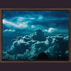 Cloudy Ohio Day - Framed Floating Art