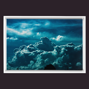 Cloudy Ohio Day - Framed Floating Art